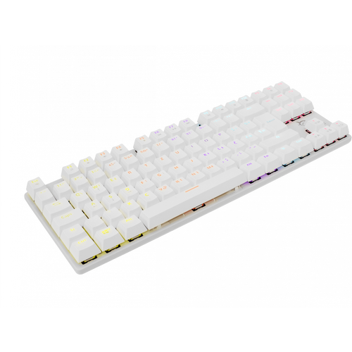White Shark WS GK 2106 COMMANDOS, White US,Mechanical Keyboard slika 2