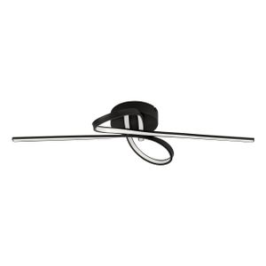 Eglo Selvina 1 zidna/stropna LED lampa, 23W, d-690, aluminij crno-bijela