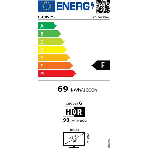 Sony TV KD50X75WLPAEP slika 2