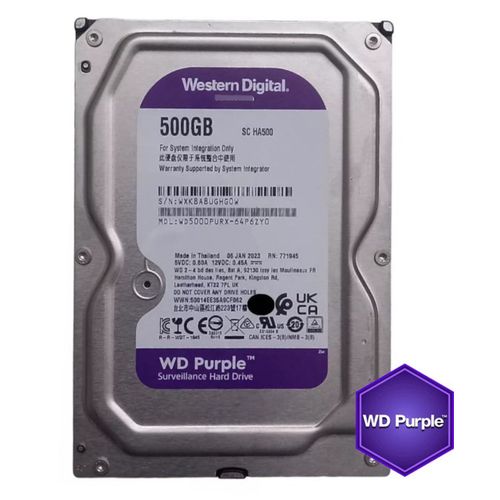 HDD 3.5 ** 500GB WD5000PURX WD Purple 24/7 5400RPM 16MB SATA3 slika 1