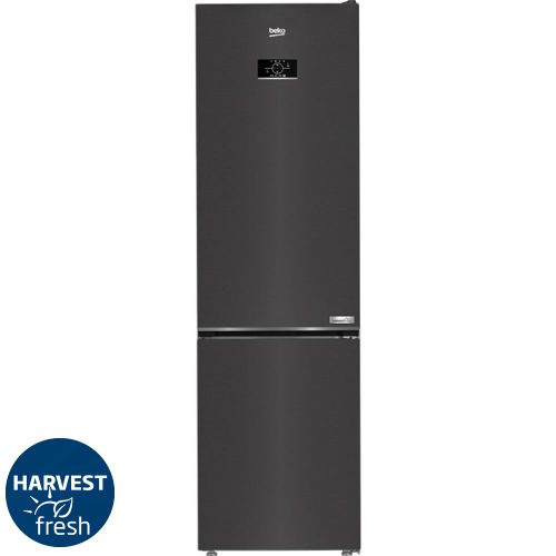 Beko B3RCNA404HXBR Frižider sa zamrzivačem dole, NoFrost, Visina 203.5 cm, Širina 59.5 cm, Crna boja slika 1