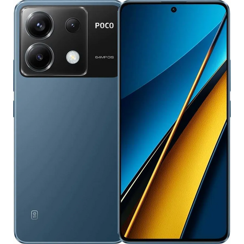 POCO X6 5G pametni telefon 8/256GB, plavi slika 1