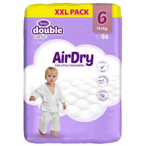 Violeta XXL pelene Giga pack Double Care Air Dry  slika 3