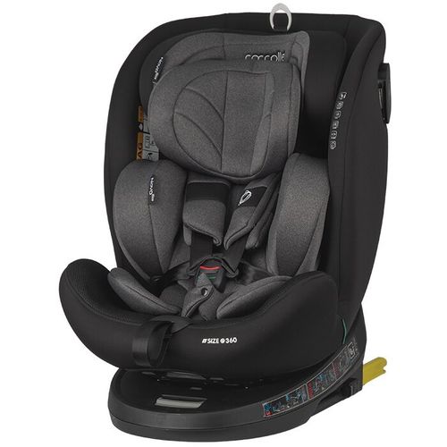 Coccolle® Autosjedalica Nova iSize 360° 40-150cm Isofix, Diamond Black slika 1