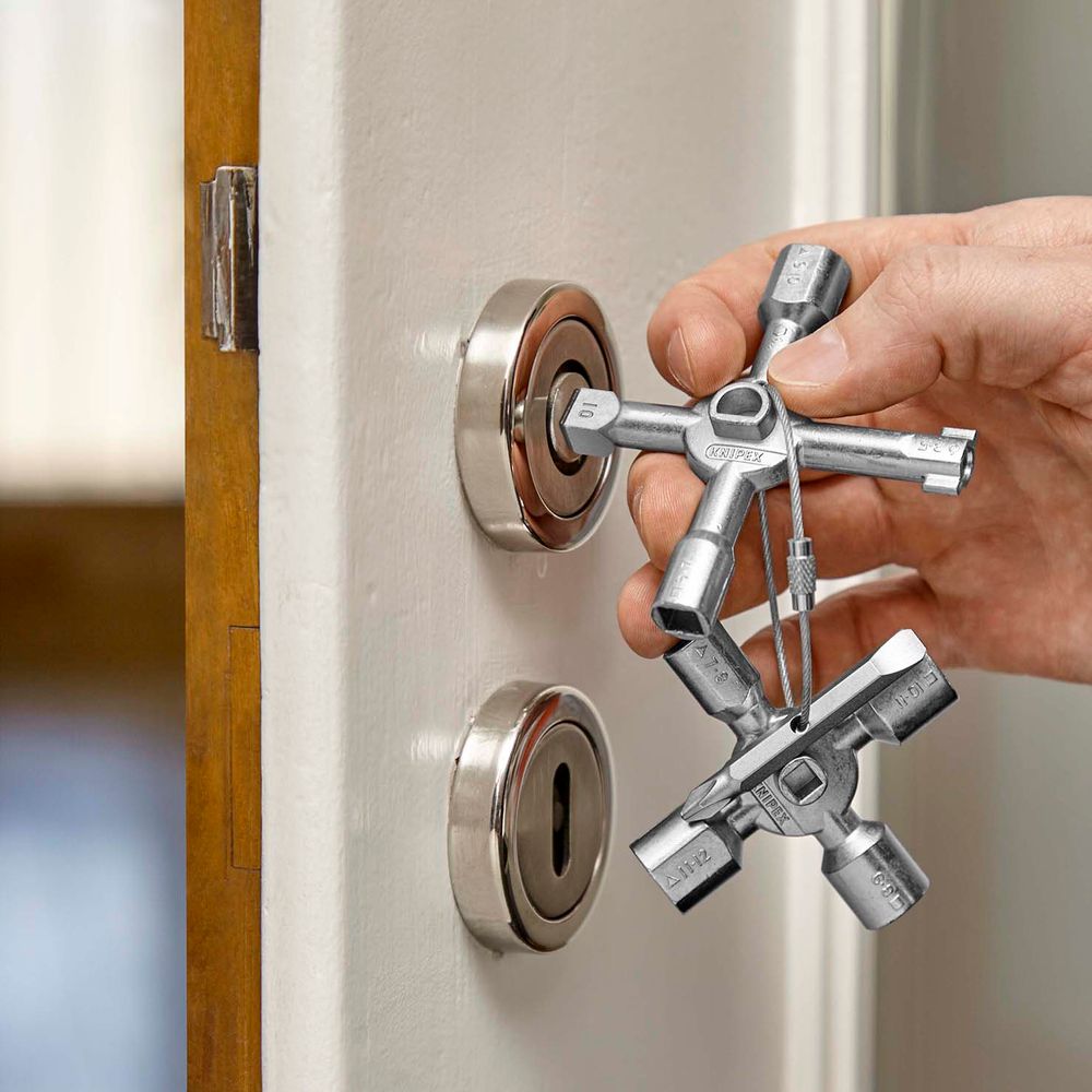 Knipex Ključ Kombinovani Za Ormare TwinKey - 00 11 01 slika 12