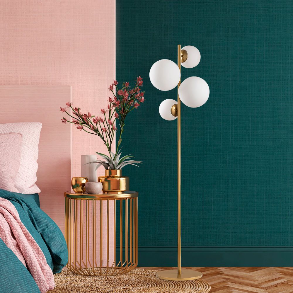Fazli - 10523 Crna Antik Lampa za Pod slika 3