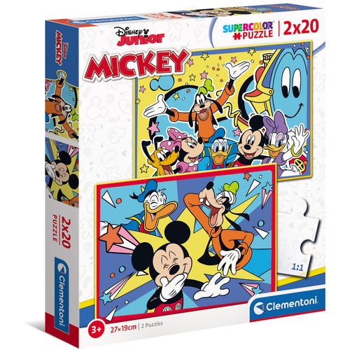 Disney Mickey puzzle 2x20pcs slika 1