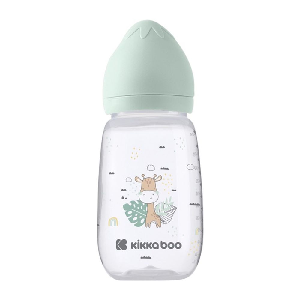 Kikka Boo Plastična flašica Savanna 310ml 6m+ Mint slika 1