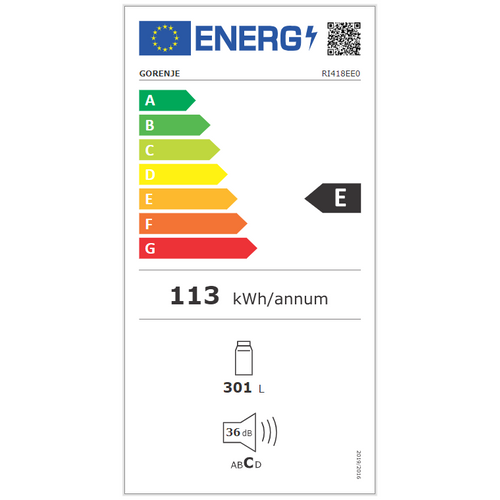 Gorenje ugradbeni hladnjak RI418EE0 slika 10