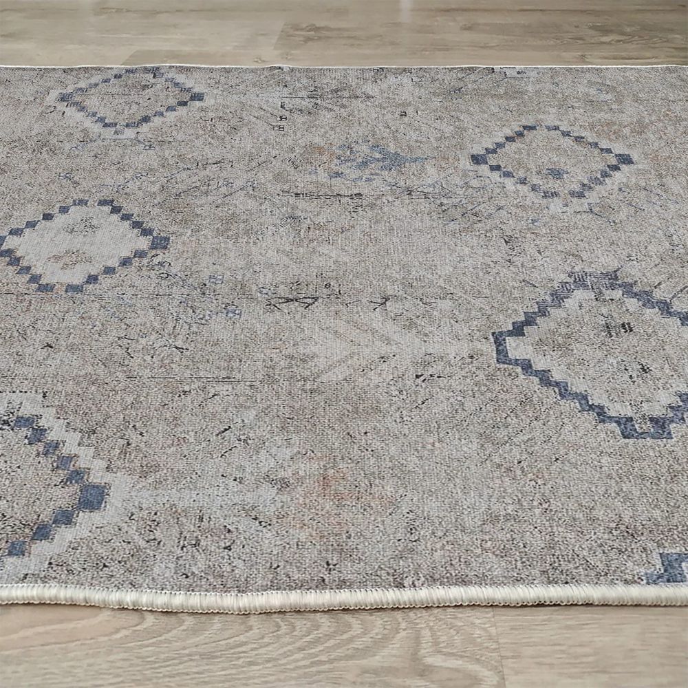 Sivi Tepih Woopamuk033 (100 x 300 cm) slika 6