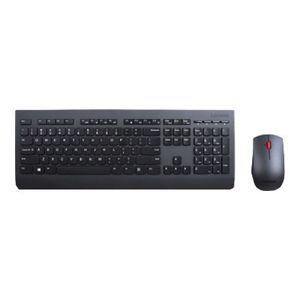 Lenovo Professional Wireless Keyboard and Mouse, crna 4X30H56802