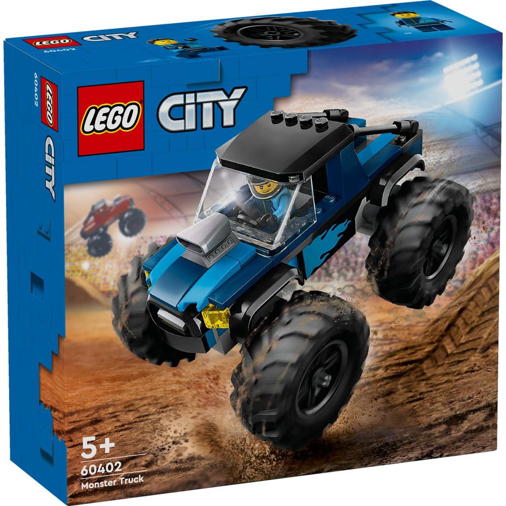 LEGO 60402 Plavi čudovišni kamion slika 1