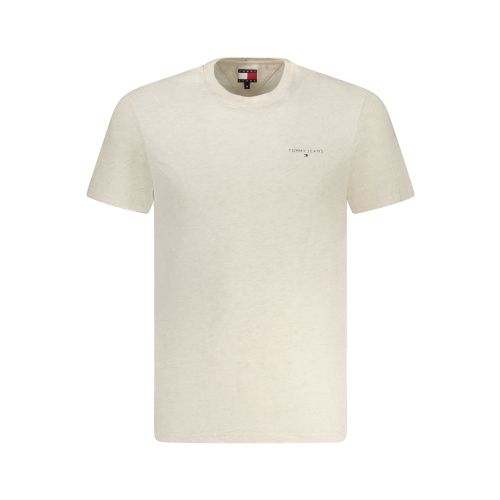 TOMMY HILFIGER SHORT SLEEVE T-SHIRT MEN BEIGE slika 1