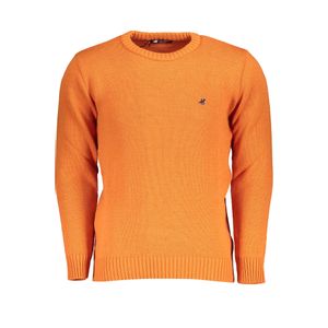 US GRAND POLO MEN'S ORANGE SWEATER