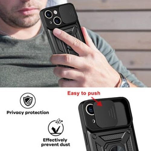 SLIDE CAMERA ARMOR TORBICA ZA IPHONE X/XS CRNA slika 5