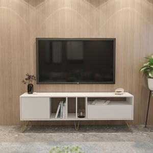 Mistico (180) - White, Gold White
Gold TV Stand