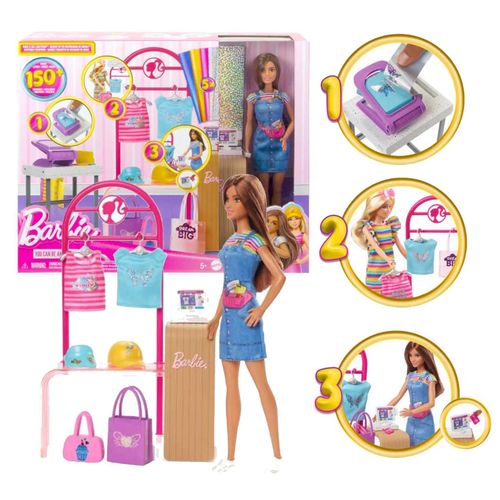 Barbie set za igru s lutkom slika 1