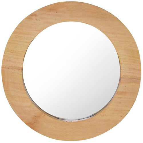 Zidno ogledalo od tikovine 40 cm okruglo slika 21
