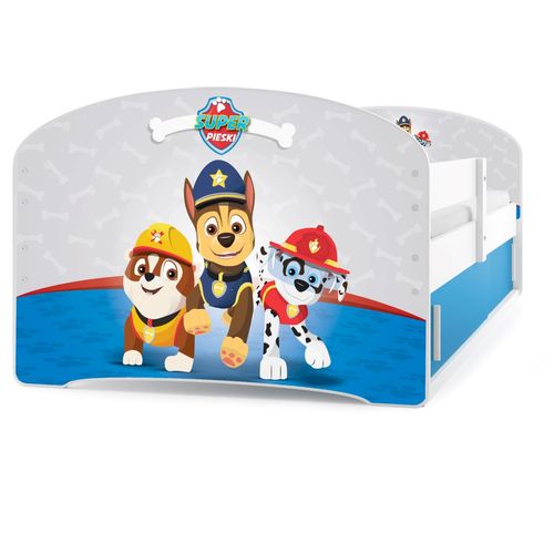 Drveni Dečiji Krevet Luki 1 - 160*80cm - Paw Patrol slika 2