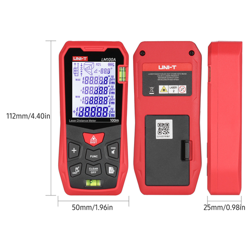 Laserski merac daljine UNI-T LM120A crveni slika 9