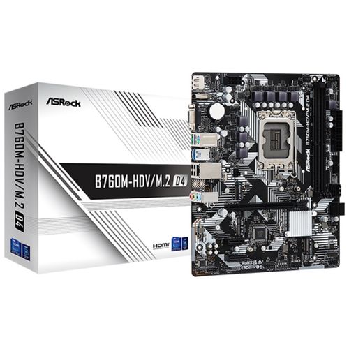 ASROCK B760M-HDV/M.2 D4 matična ploča slika 1