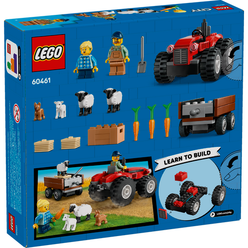 LEGO® CITY 60461 Crveni traktor s prikolicom i ovce slika 5