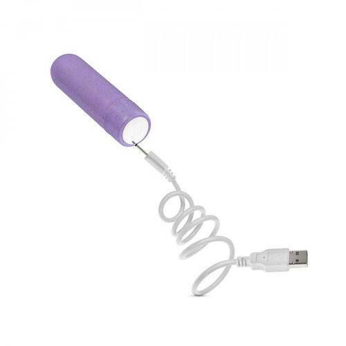 Bullet vibrator Gaia Eco, ljubičasti slika 4