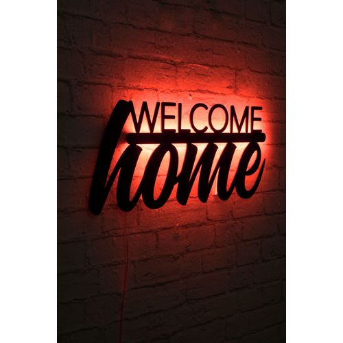 Wallity Dekorativno LED svijetlo- WELCOME, Welcome Home - Red slika 3