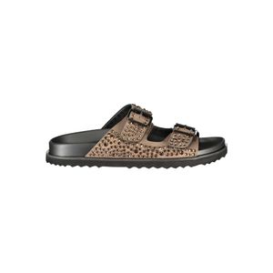 LAURA BIAGIOTTI WOMEN'S BROWN SLIPPER FOOTWEAR