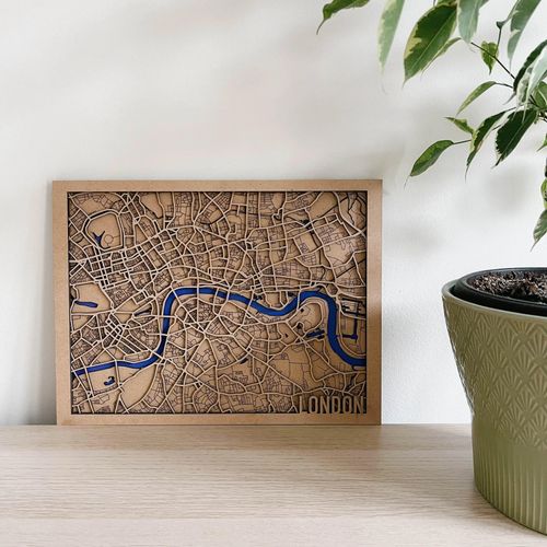 3D mapa grada "London"🇬🇧 slika 1