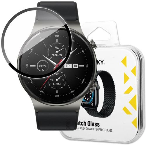 Wozinsky Watch Glass Hybrid Glass za Huawei Watch GT 2 42 mm crno slika 1