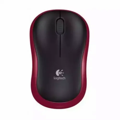 Bežični miš Logitech M185 1000dpi, crveni - optički slika 1