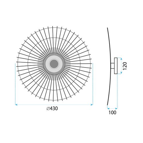 LAMPA WISZĄCA SUFITOWA ZŁOTA APP1577-5C slika 4