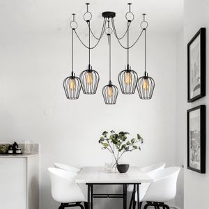 Luster Tel - 6691 Black Chandelier