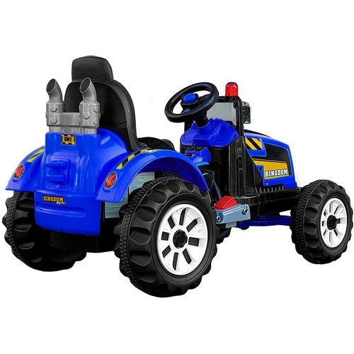 Traktor Kingdom plavi - traktor na akumulator slika 2