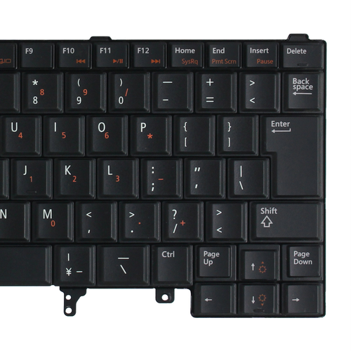 Tastatura za laptop Dell E6430 Veliki enter crna slika 2