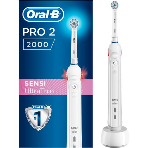 Oral-B električna zubna četkica Pro 2 2000 Sensi Ultra Thin slika 2