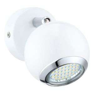 Eglo Bimeda spot/1, led, gu10, 1x3w, 240lm, bela/hrom 