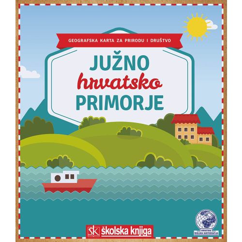 Regijska karta - Južno Hrvatsko primorje slika 3