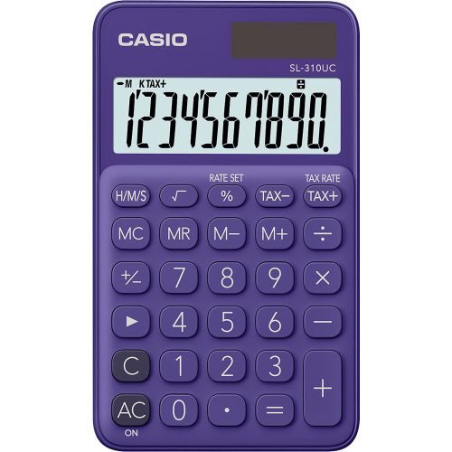 Kalkulator CASIO SL-310 UC-PL ljubičasti KARTON slika 1