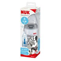 NUK plastična bočica First Choice + s  pokazivačem temperature mickey 300 ml 10741019