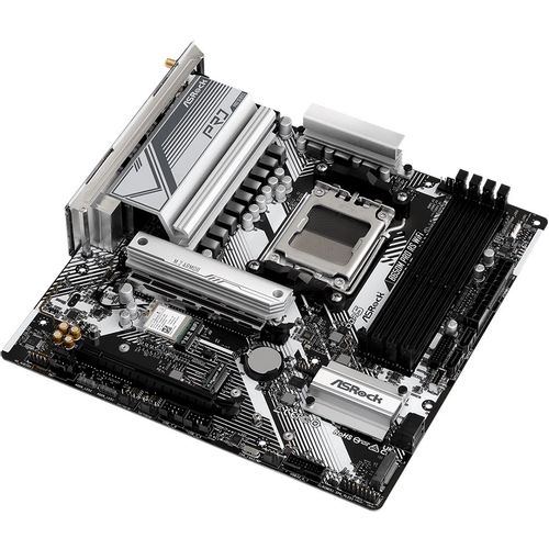 Matična ploča ASRock B650M PRO RS WIFI, AM5, mATX, DDR5 slika 1