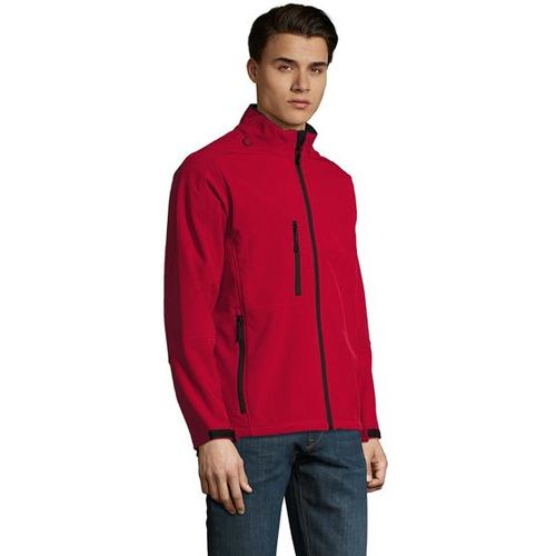 RELAX muška softshell jakna - Crvena, L  slika 3