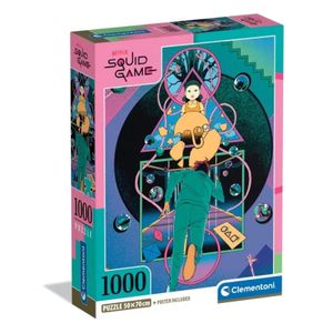 Clementoni CL39900 Puzzle Squid Game 2, 1000kom