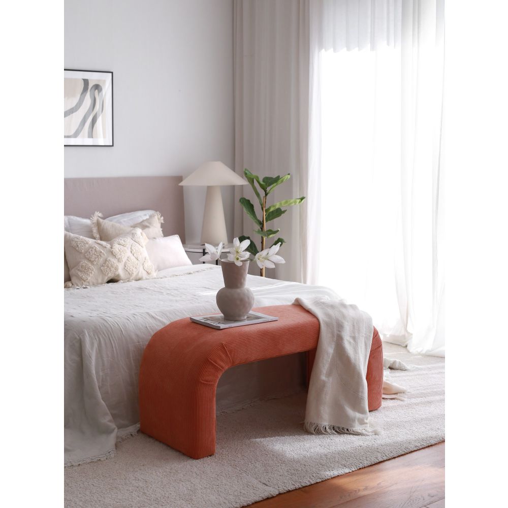 Nu Bench - Coral Coral Pouffe slika 3
