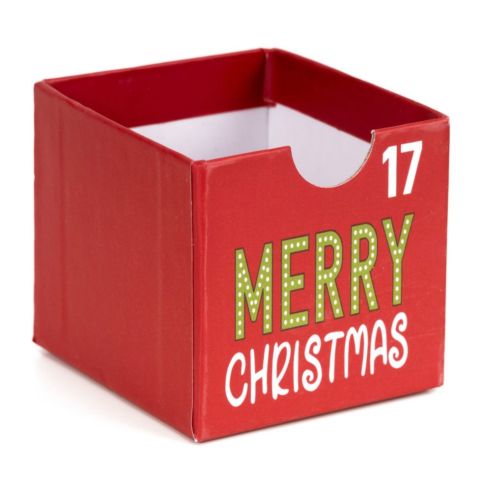 Ca1509 adventski kalendar 20,5 x 19,5 x 19,5 cm slika 11