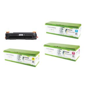 HP Toner Static Control CF540A (203A) BUNDLE