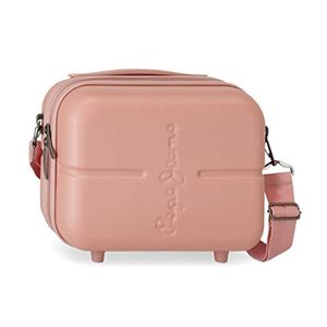 Pepe Jeans neseser 29 cm ABS Highlight 7683924, puder roze