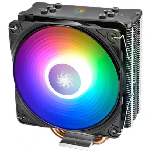 DeepCool GAMMAXX GT A-RGB UNI kuler 130W 120mm.Fan 500~1650rpm 64CFM 28dBa Intel/AMD 676g 4xpipes slika 1