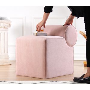 Atelier Del Sofa Tabure, Linburg Puf - Pink